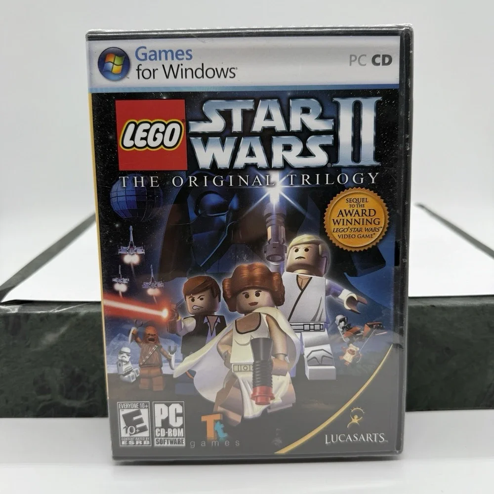 LEGO Star Wars II Original Trilogy PC CD-ROM Complete LucasArts 2006 Game Sealed